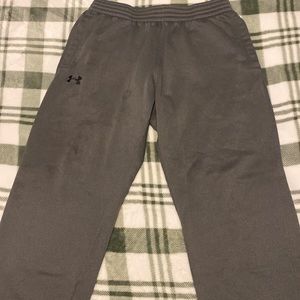 XL Dark Grey Mens Under Armour Sweatpants